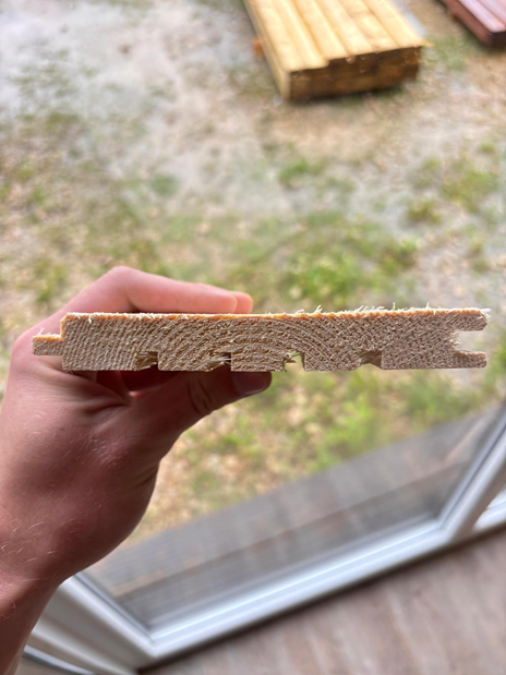 UTF profils, spundes šķērsgriezums